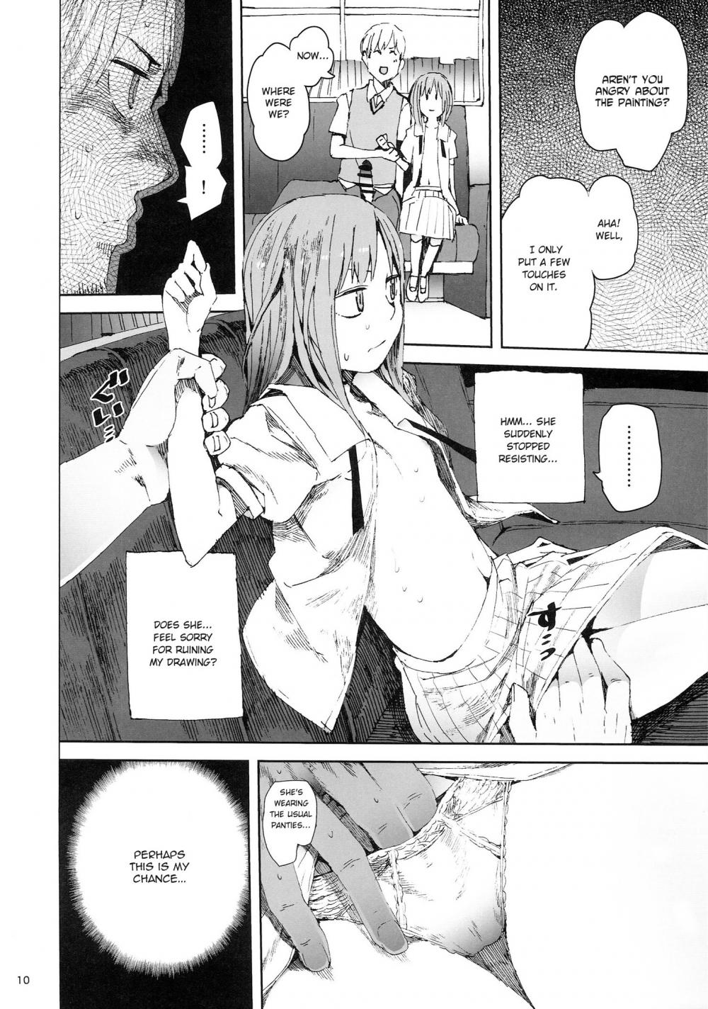 Hentai Manga Comic-WET ON WET-Read-9